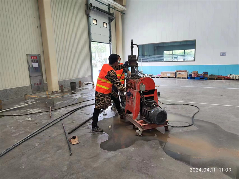 大武口厂房地面下沉塌陷注浆加固施工